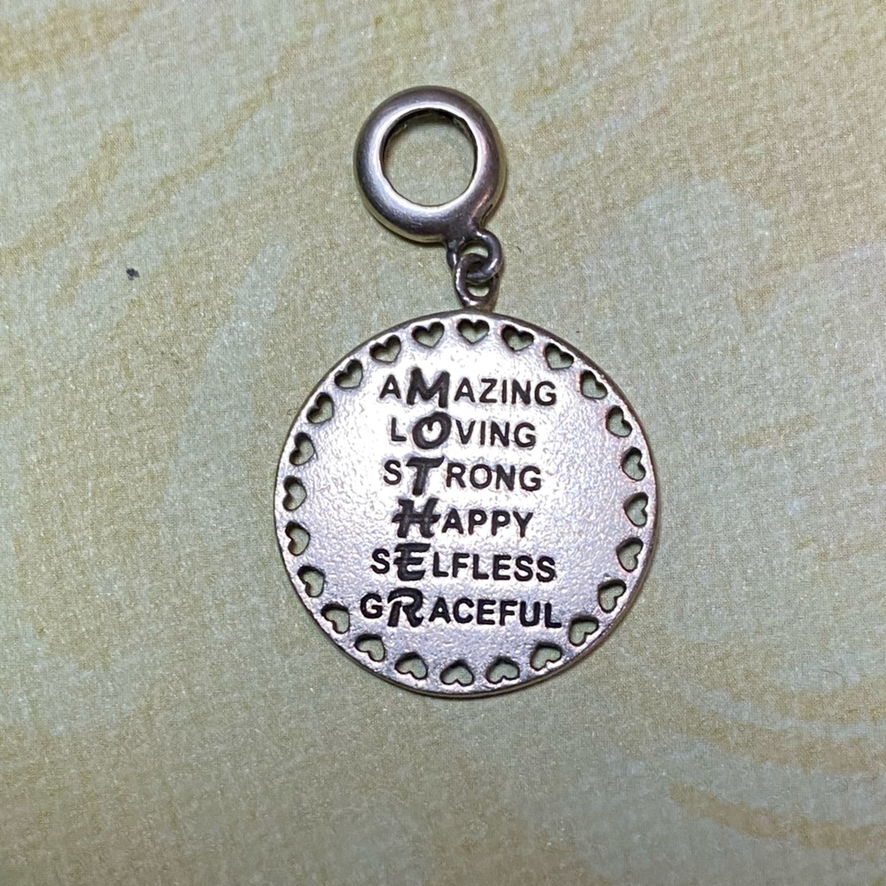 Pandora 925 silver “MOTHER” dangling charm
